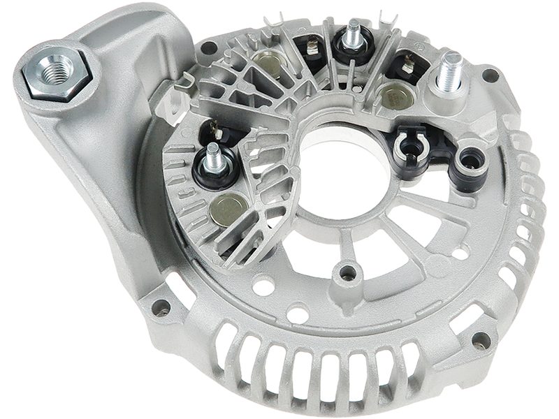 Alternator diode-side bracket