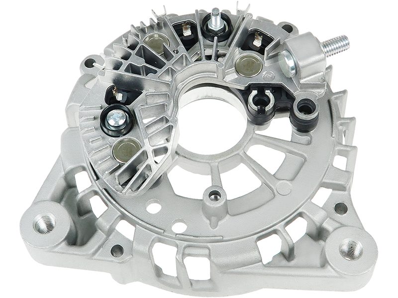 Alternator diode-side bracket