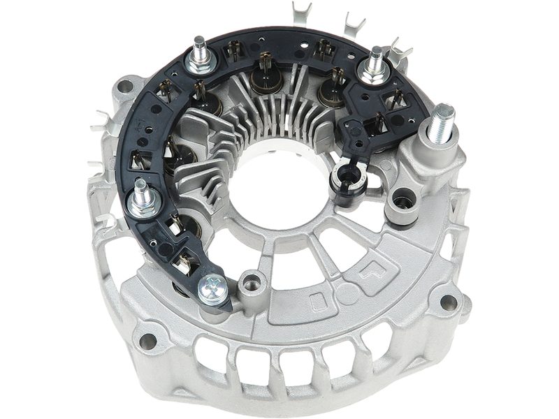 Alternator diode-side bracket
