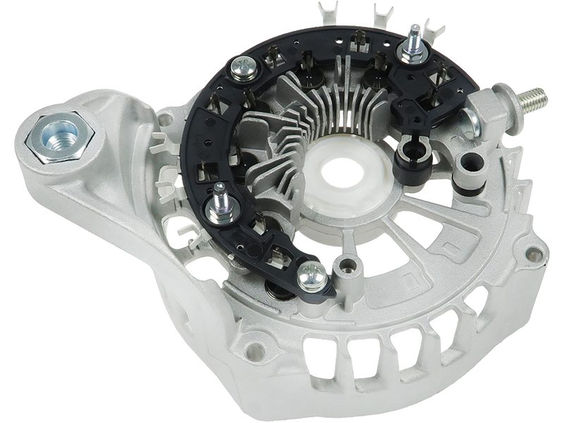 Alternator diode-side bracket