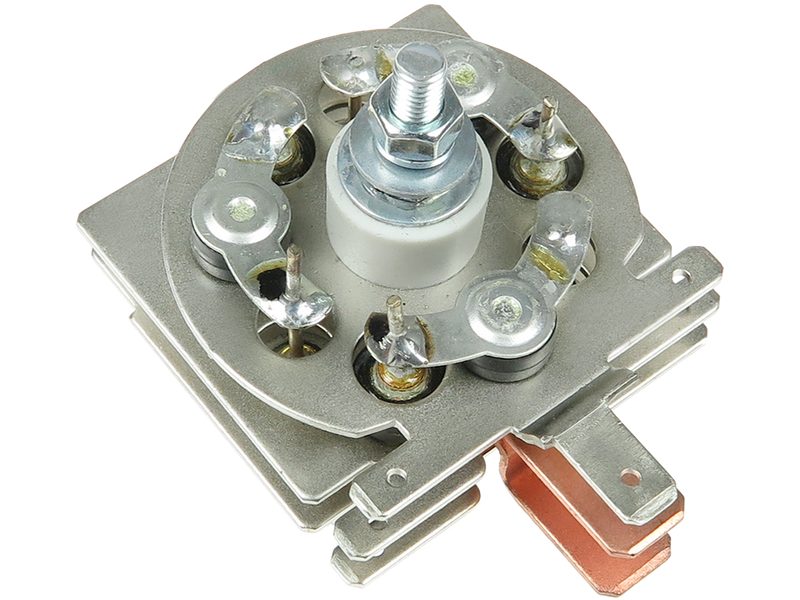 Alternator rectifier bridge