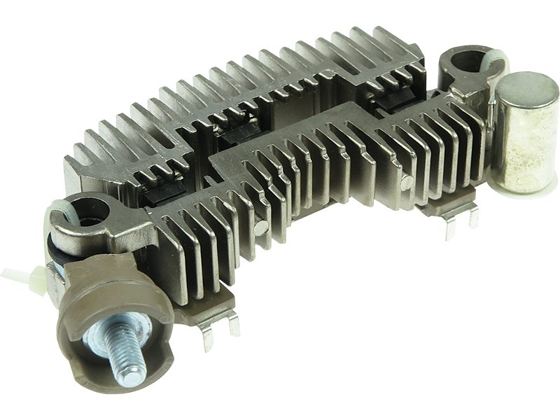 Alternator rectifier bridge
