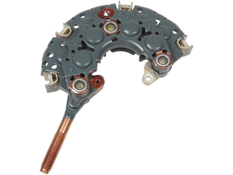 Alternator rectifier bridge
