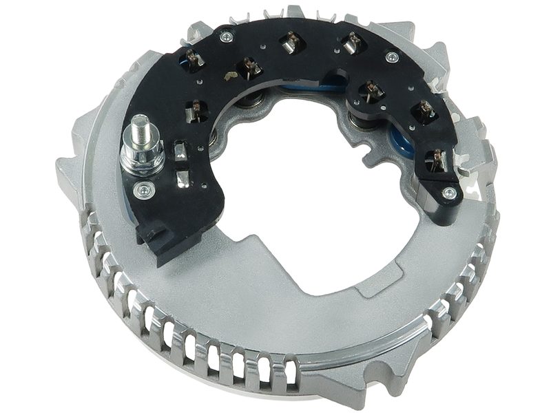 Alternator rectifier bridge