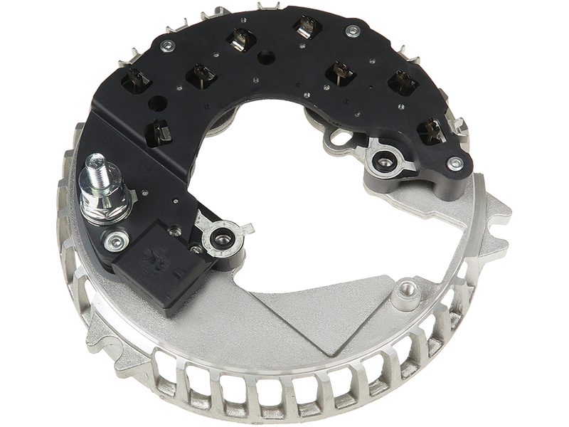 Alternator diode-side bracket