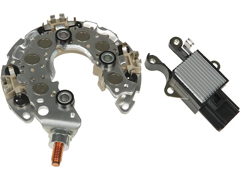 Alternator voltage regulator