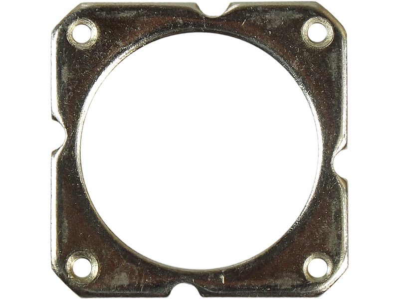Alternator bearing retaining plate