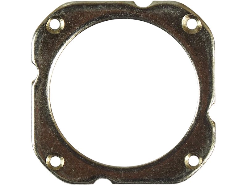 Alternator bearing retaining plate