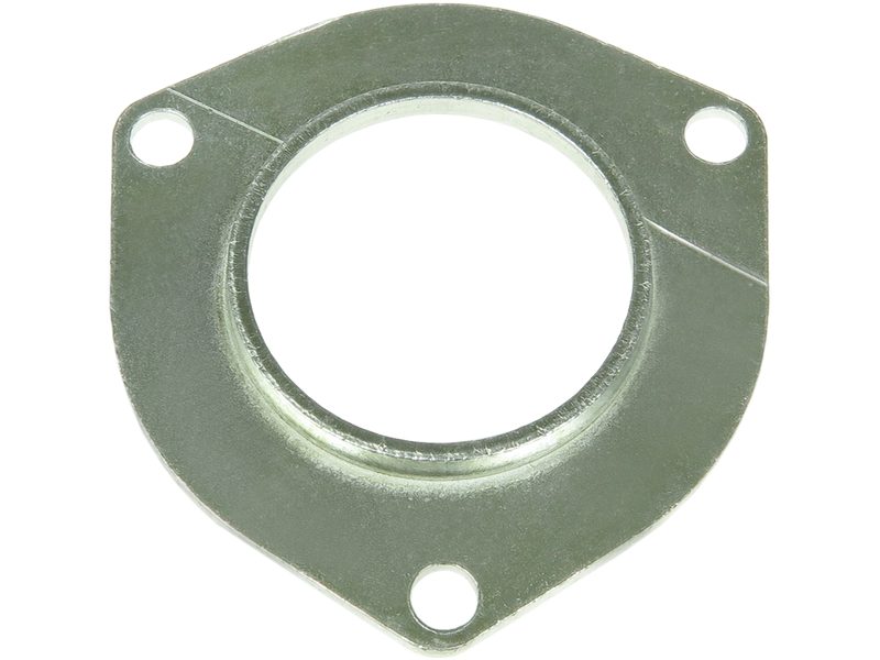 Alternator bearing retaining plate