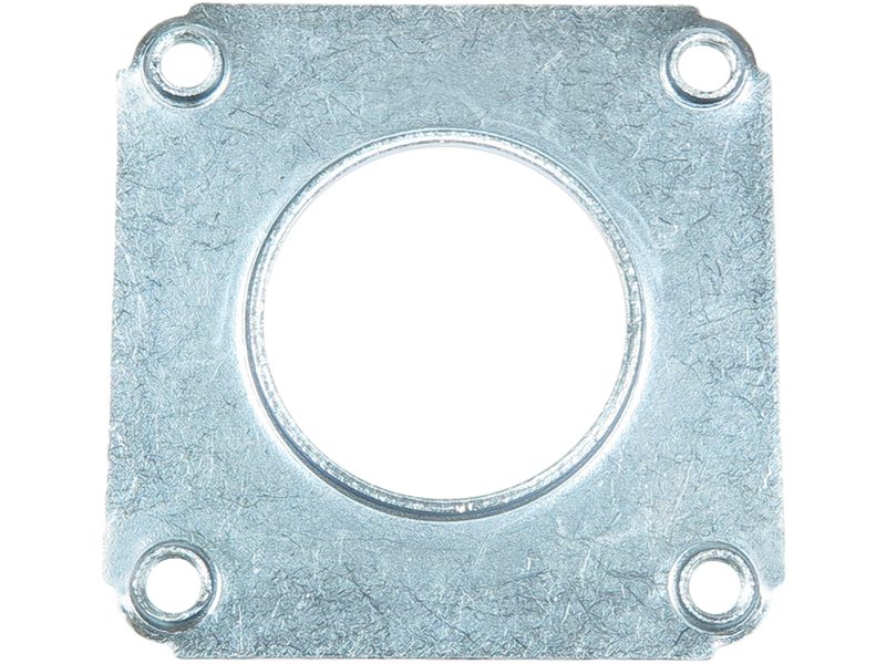 Alternator bearing retaining plate