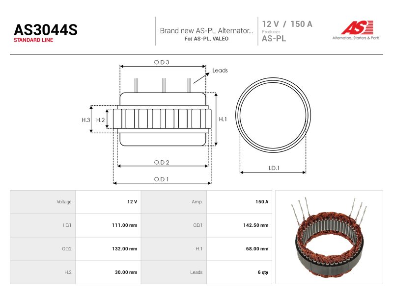 Statore alternatore