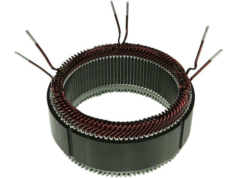 Alternator stator