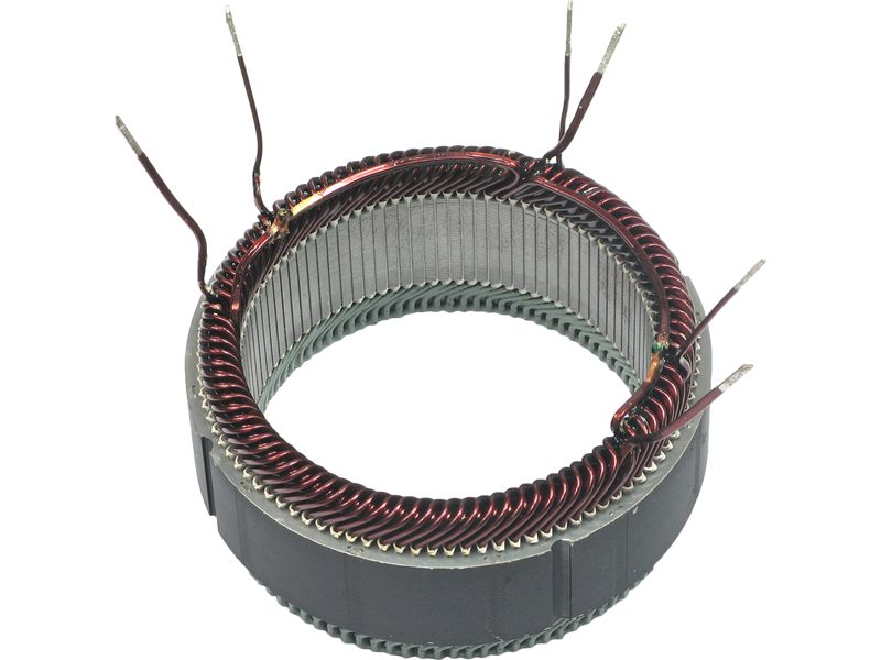 Alternator stator