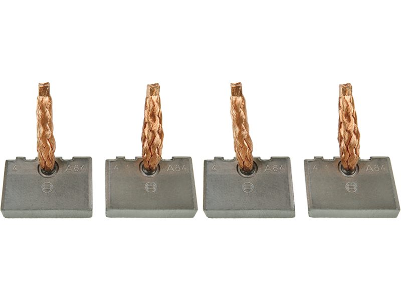 Starter motor brush
