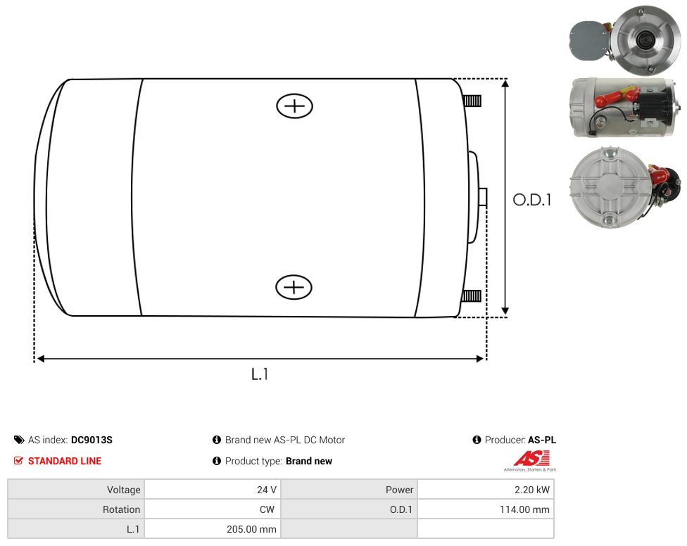 DC electric motor
