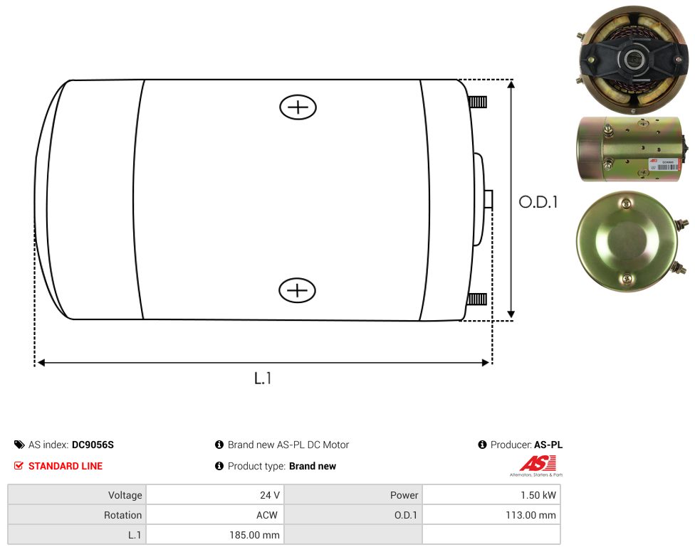 DC electric motor