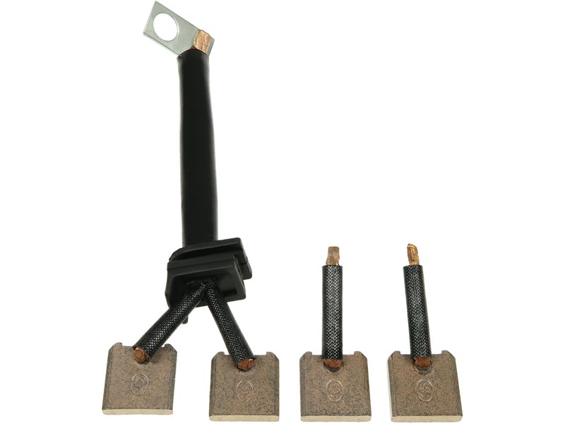 Starter motor brush