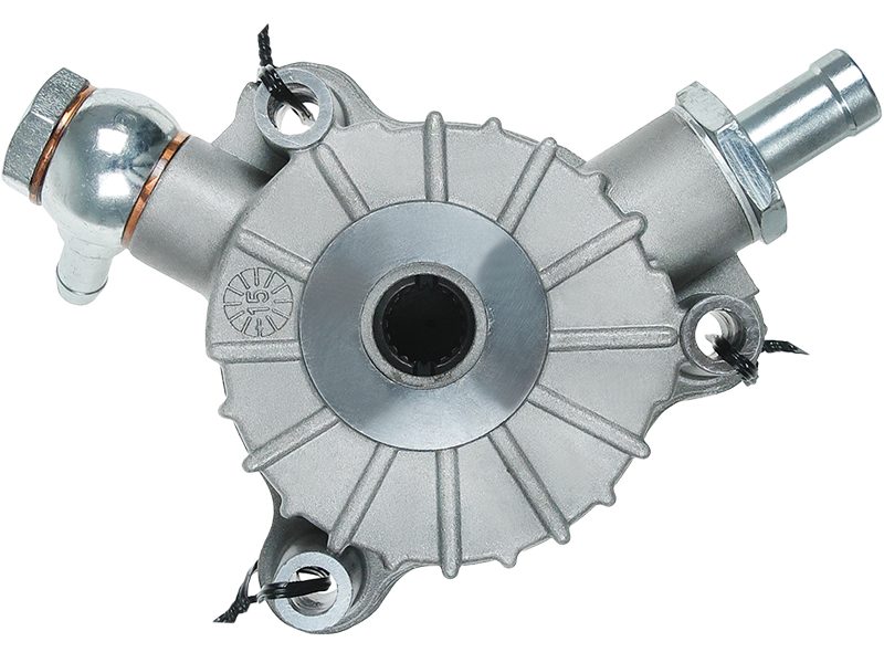 Alternator vacuum pump