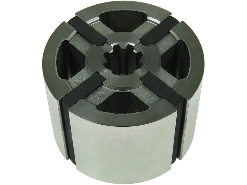 Rotore pompa del vuoto alternatore