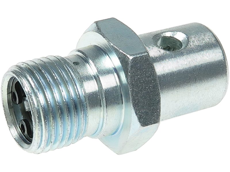 Alternator vacuum pump connector