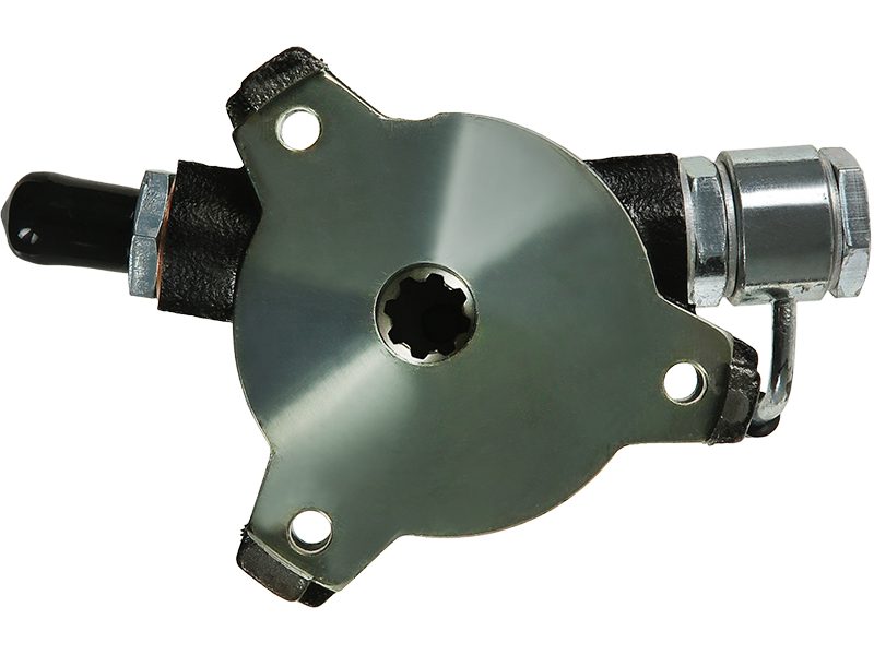 Alternator vacuum pump