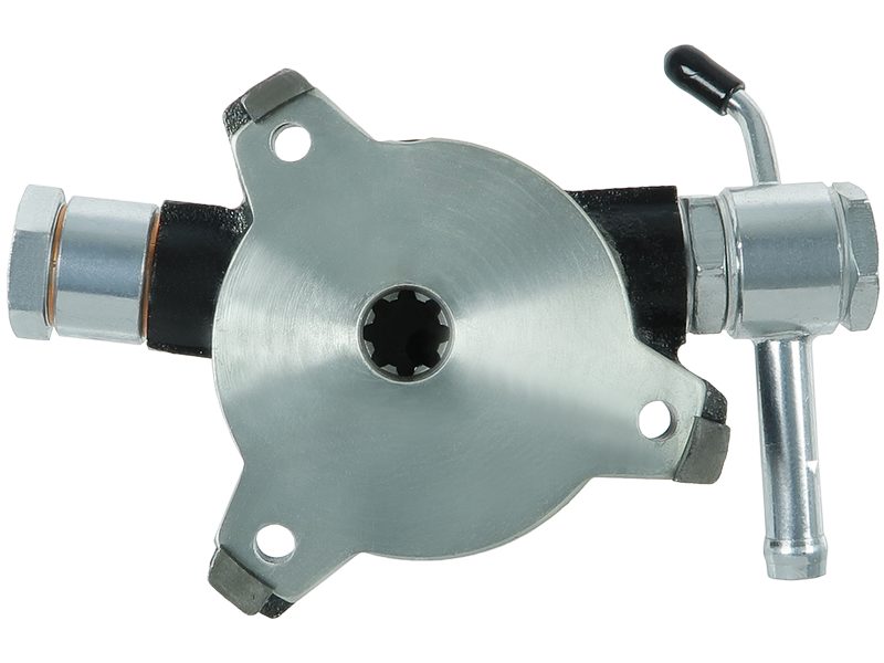Alternator vacuum pump