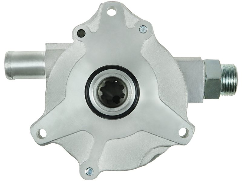 Alternator vacuum pump