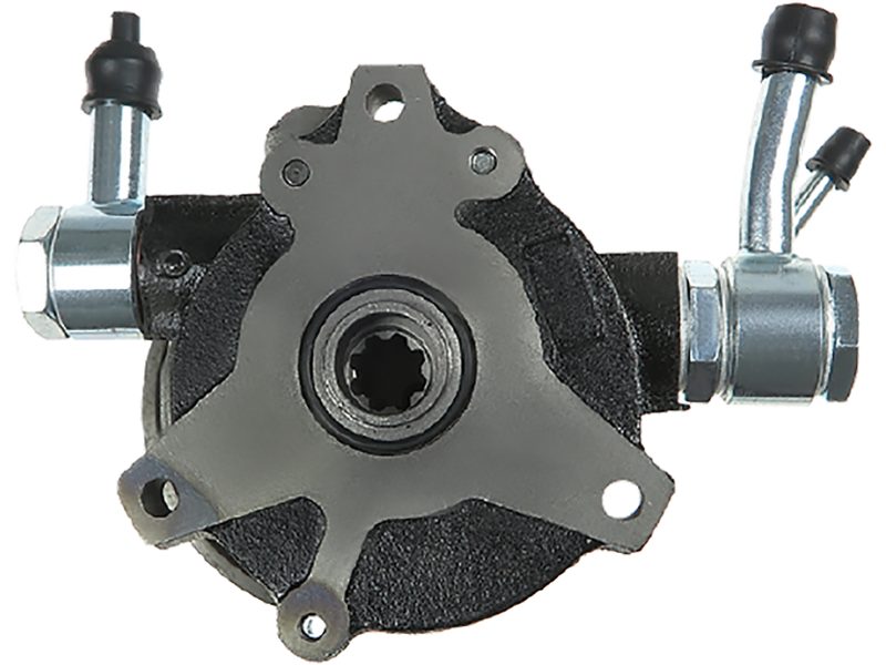 Alternator vacuum pump