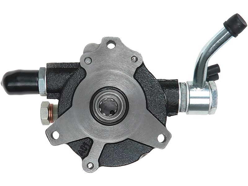 Alternator vacuum pump