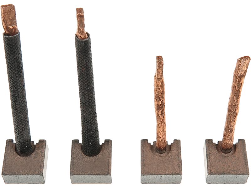 Starter motor brush
