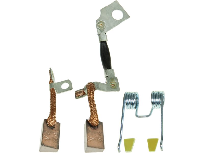Starter motor brush