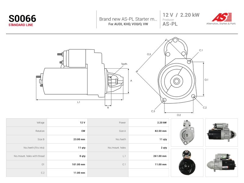 Starter motor