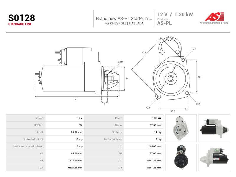 Starter motor