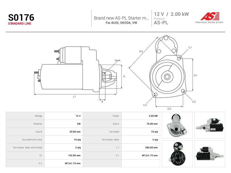Starter motor