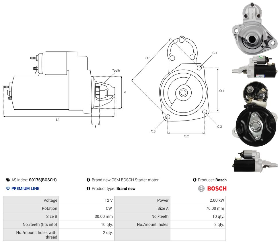 Starter motor
