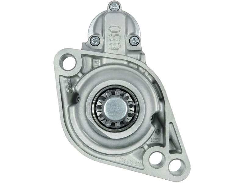 Remanufactured starter motor