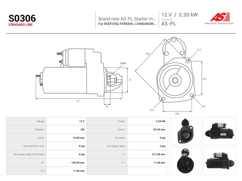 Starter motor