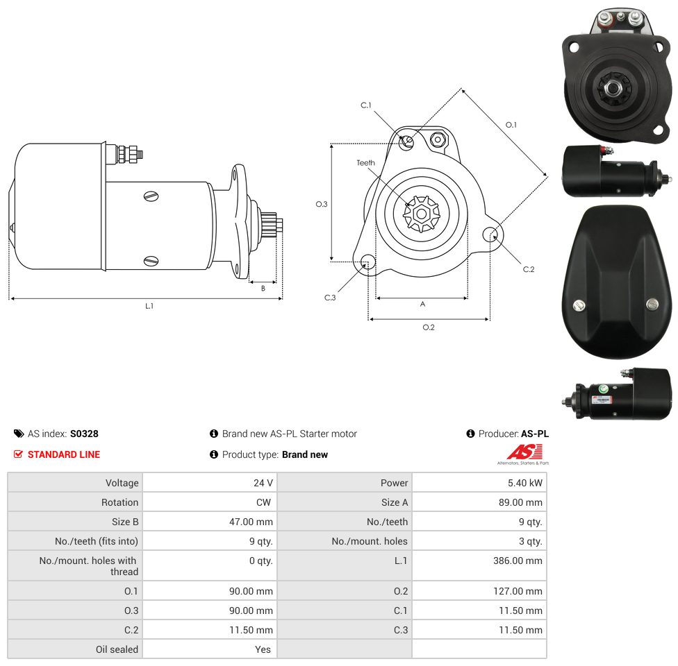 Starter motor