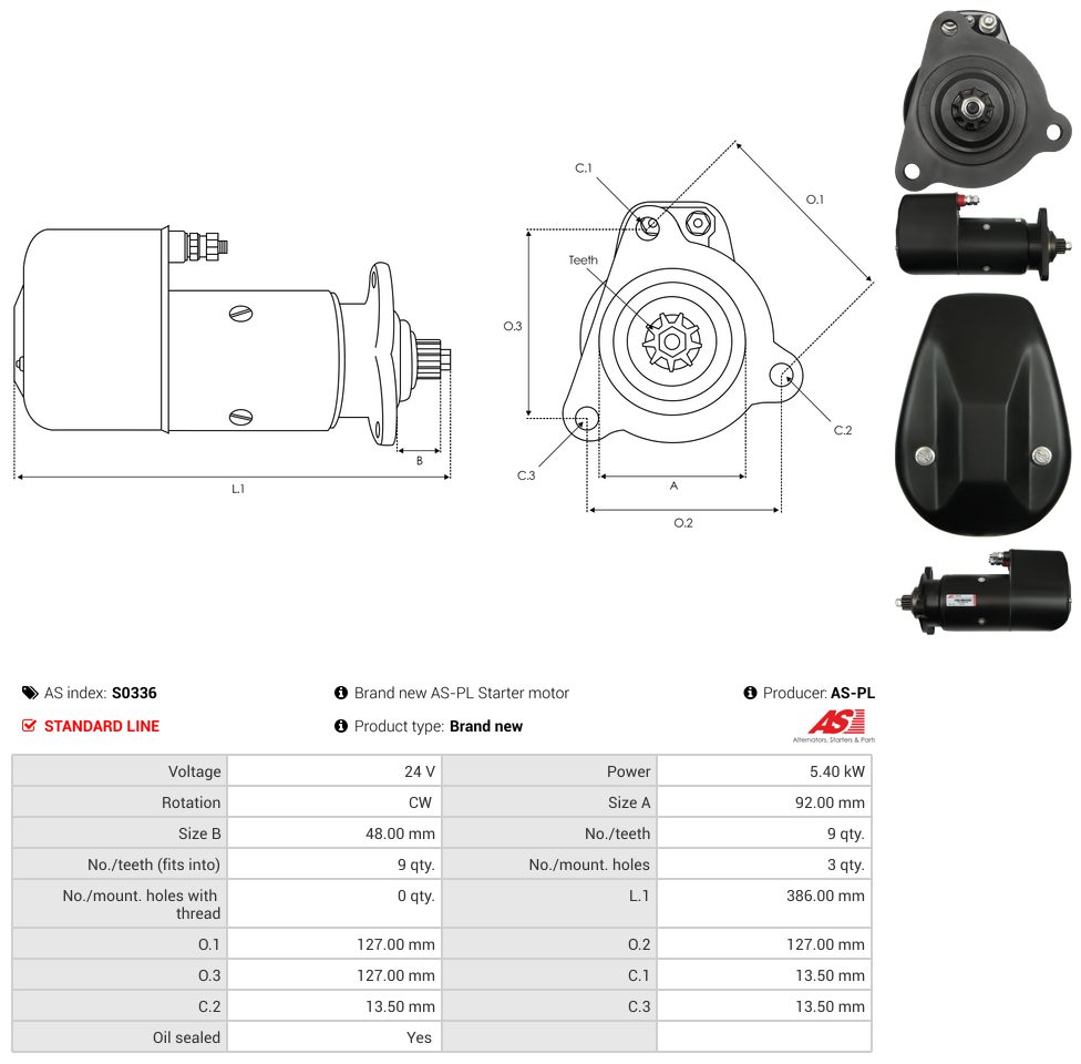 Starter motor