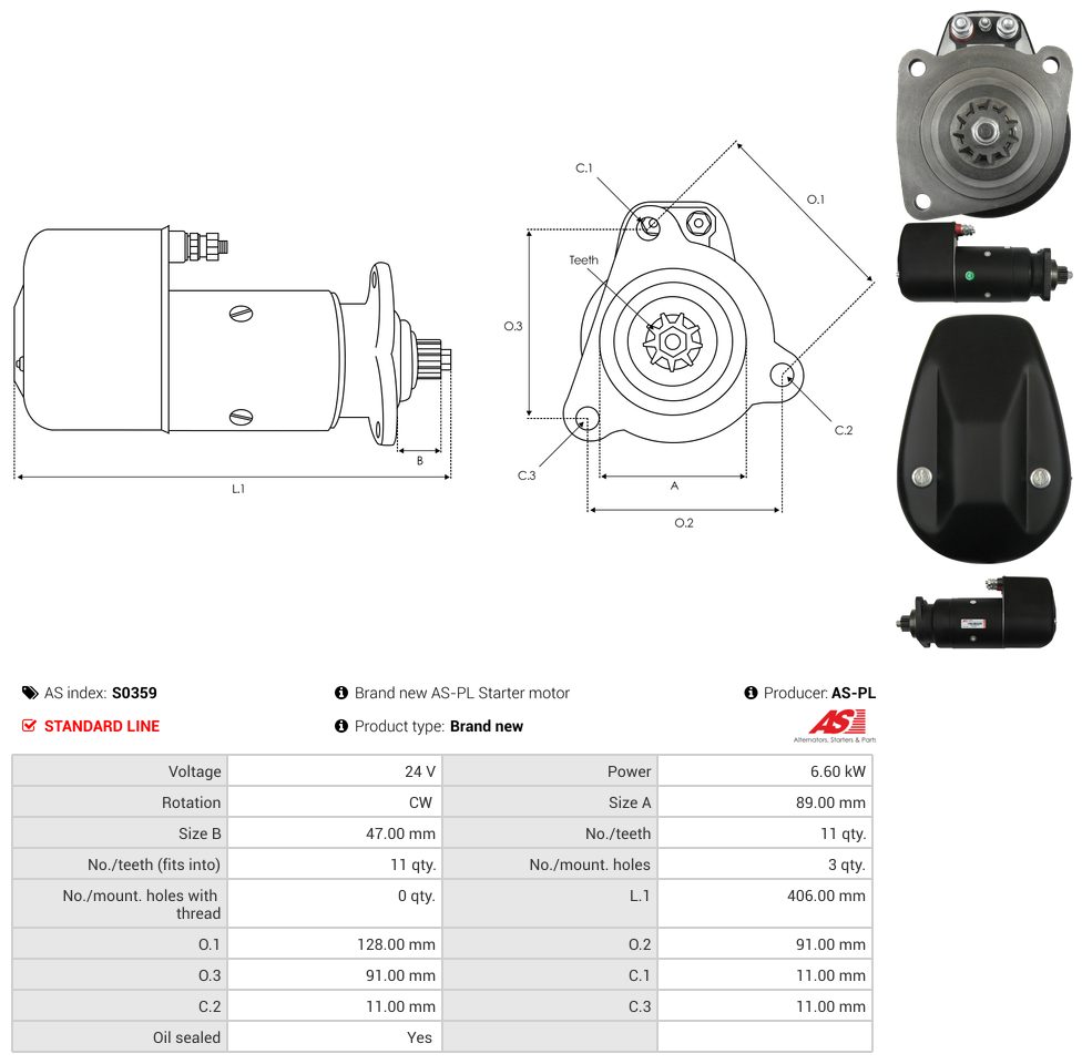 Starter motor