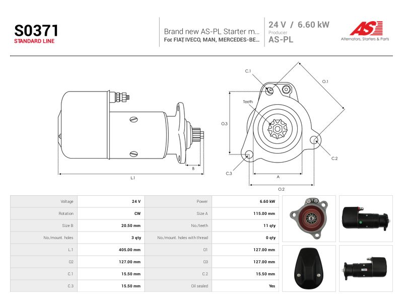 Starter motor