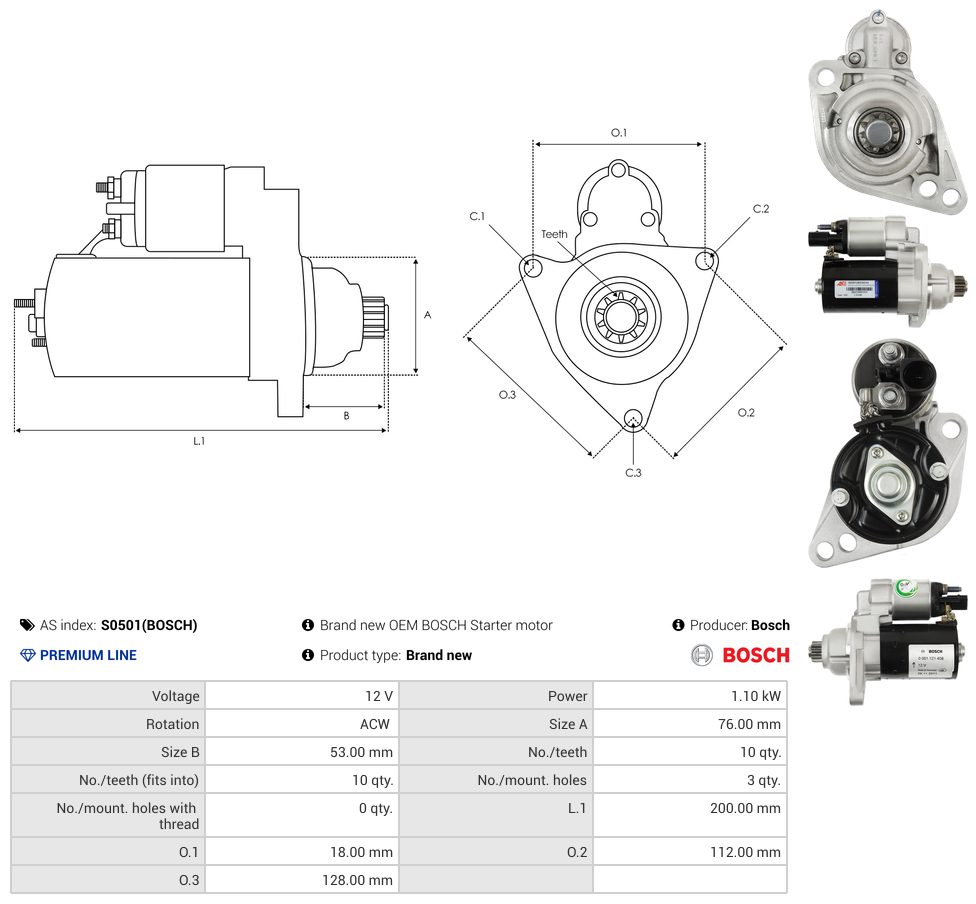 Starter motor