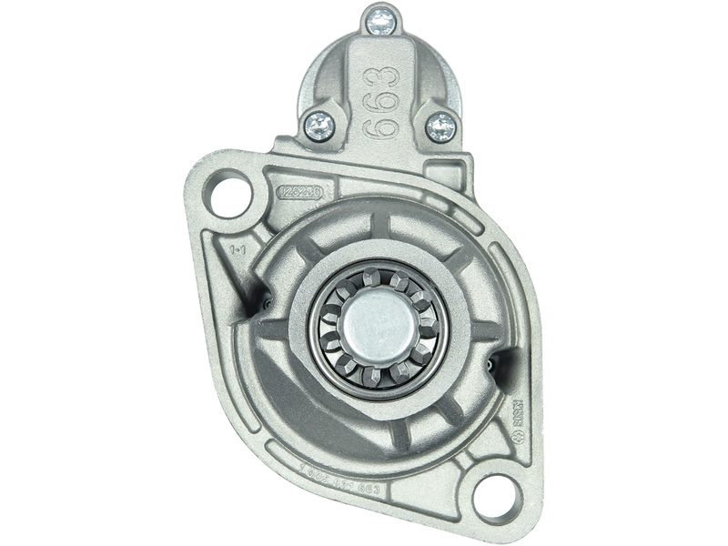 Remanufactured starter motor