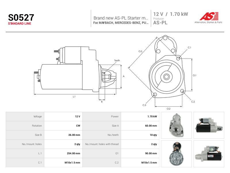 Starter motor