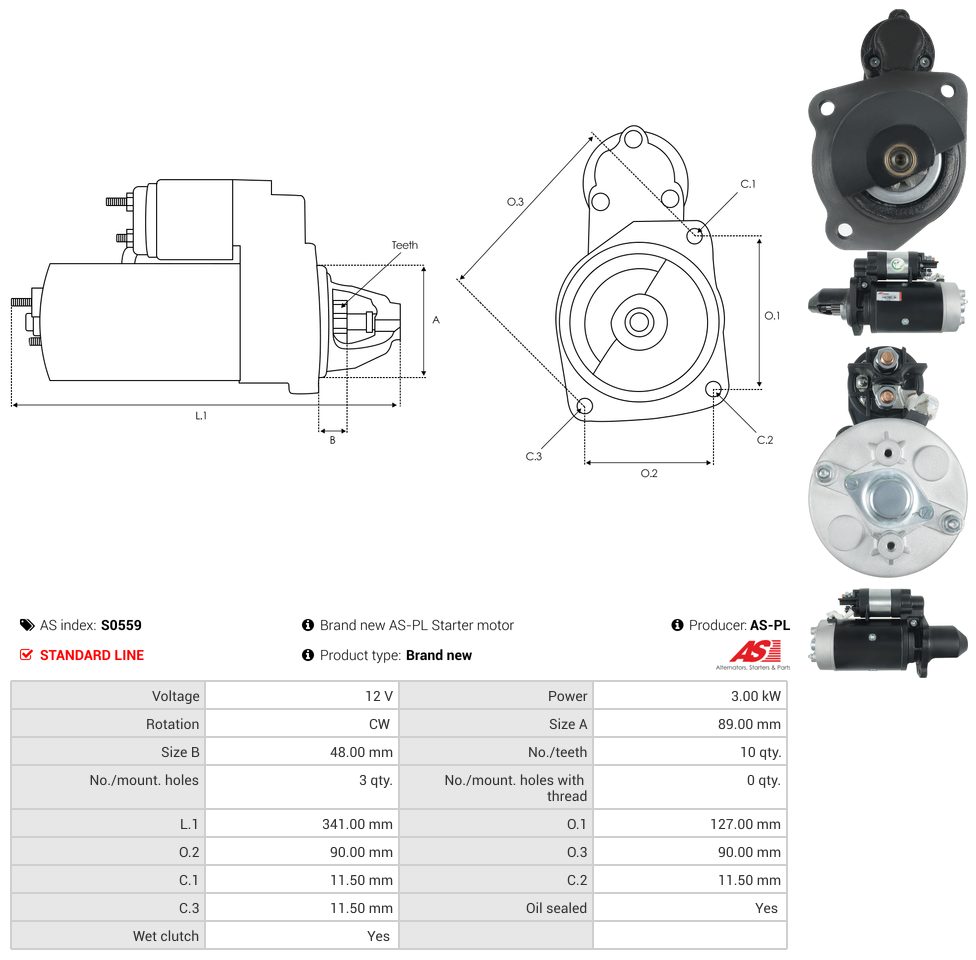 Starter motor