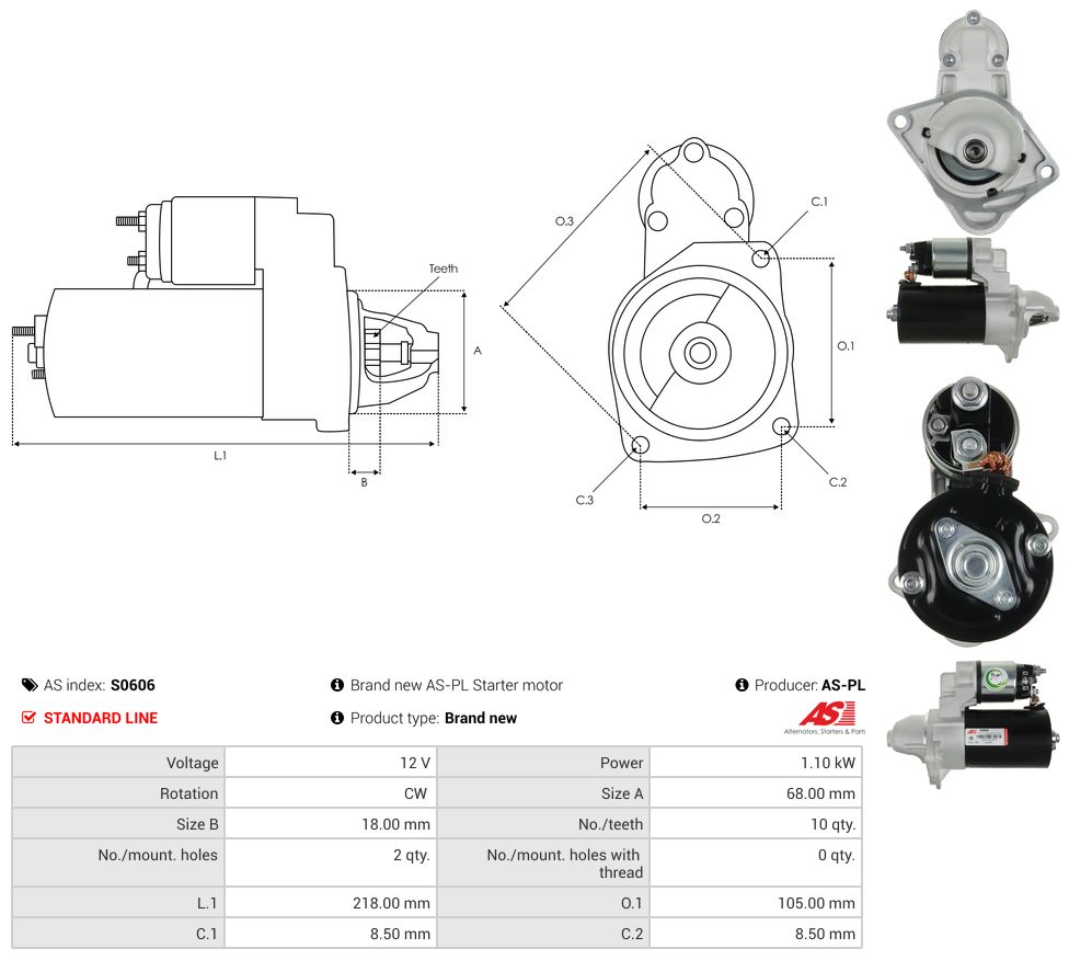 Starter motor