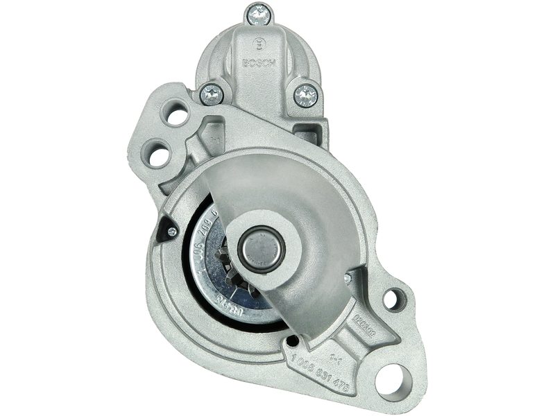 Remanufactured starter motor