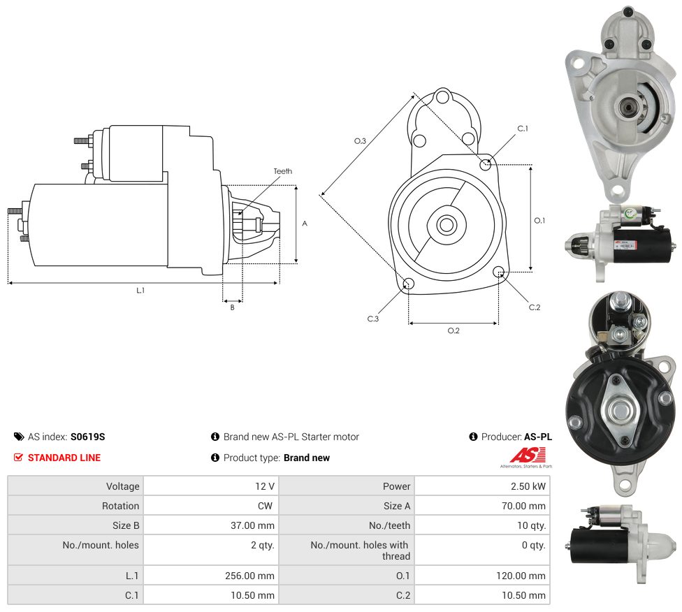Starter motor