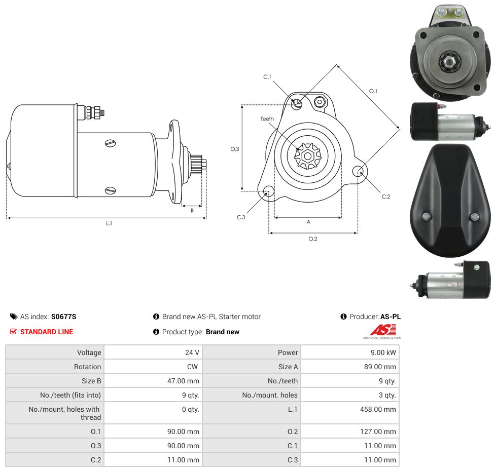 Starter motor