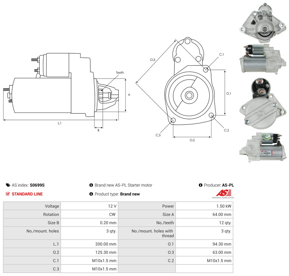 Starter motor